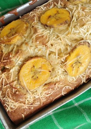 Foto resep Bolu Pisang Panggang