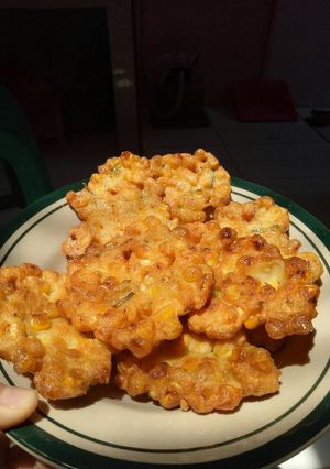 Foto resep Bakwan jagung krispi daun jeruk