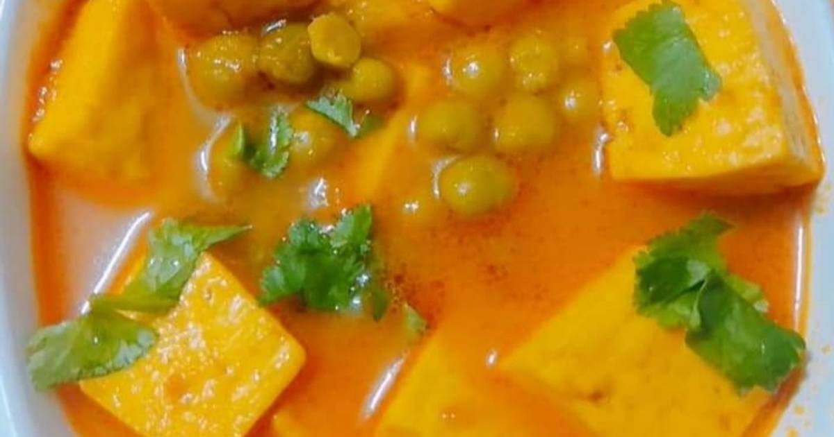 Matar (peas) paneer Recipe by Gunjan Dhawan Cookpad
