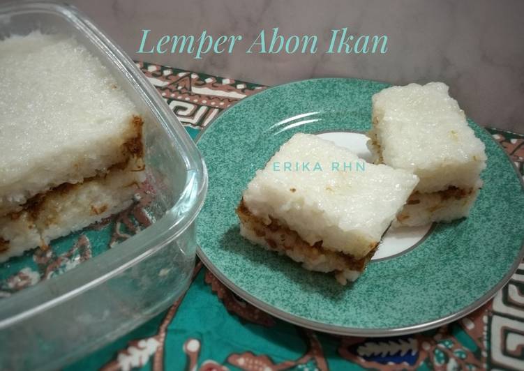 Lemper Abon Ikan (praktis)
