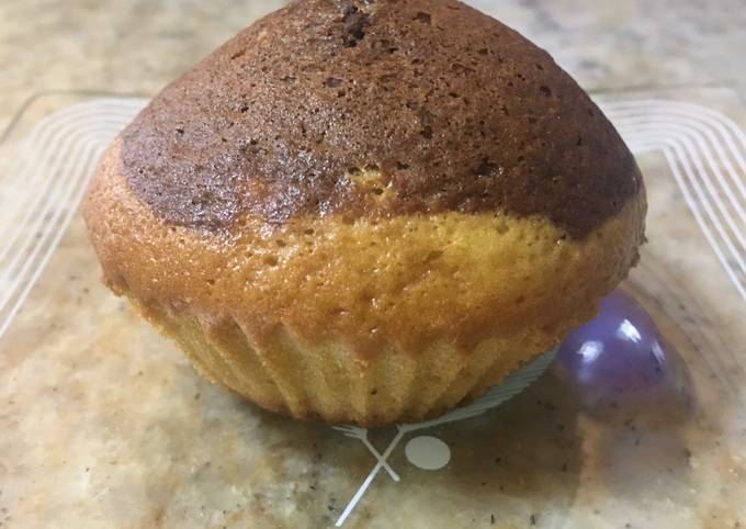 Muffins en 15' con corazón de café Receta de cristinarecetas- Cookpad