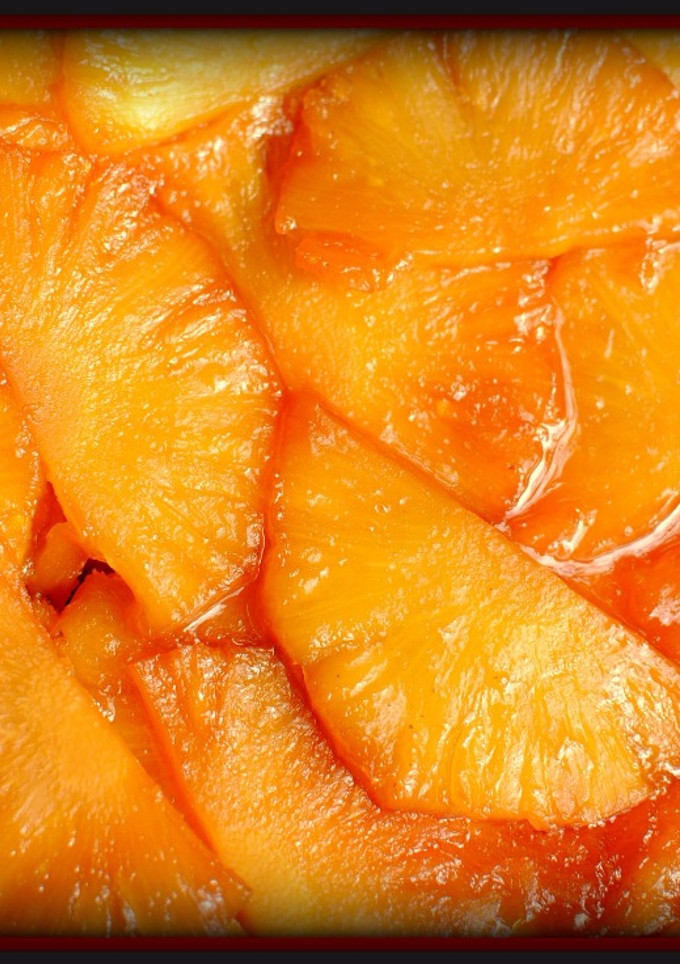 Una foto de Tarta tatín de piña