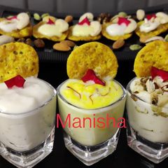 A picture of Shrikhand Puri Shots.