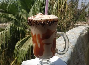 صورة لوصفة ميلك شيك غير اي 😋🥤