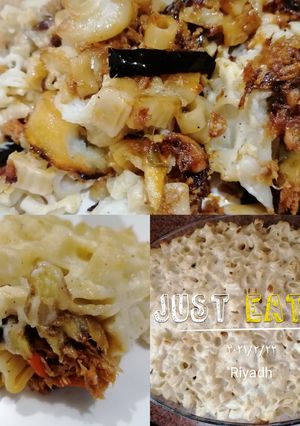 صورة لوصفة مكرونه الباشاميل 🤩🍝