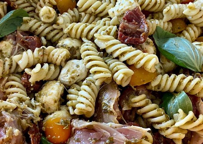 Salade de pâtes à l'italienne : Recette de Salade de pâtes à l'italienne