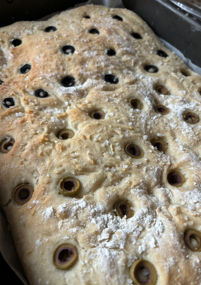 Una foto de Focaccia italiana
