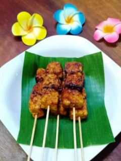 Foto resep Sate Tempe pedas