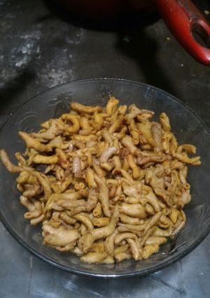 Foto resep Tumis usus kuning asam simple