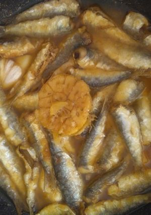 Una foto de Sardinas de Vinaros en escabetxe
