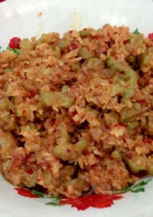 Foto resep Tumis Pare Ebi