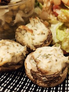 Une photo de Champignons farcis