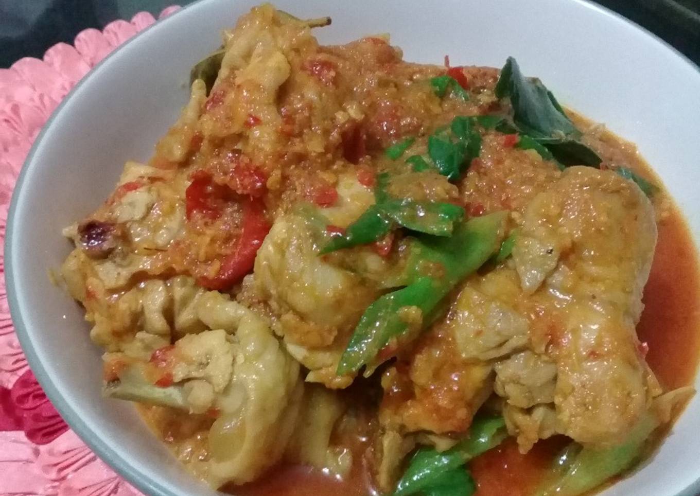 Ayam rica rica sederhana