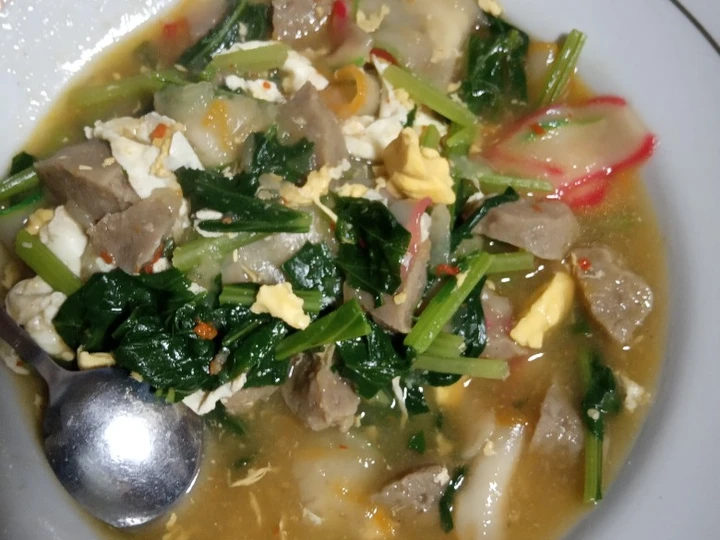 Cara Mudah Menyiapkan Resep Seblak Puk SoLor pedas simpel.(keruPuk,bakSo teLor) yang Menggugah Selera Anti Ribet, Menggugah Selera