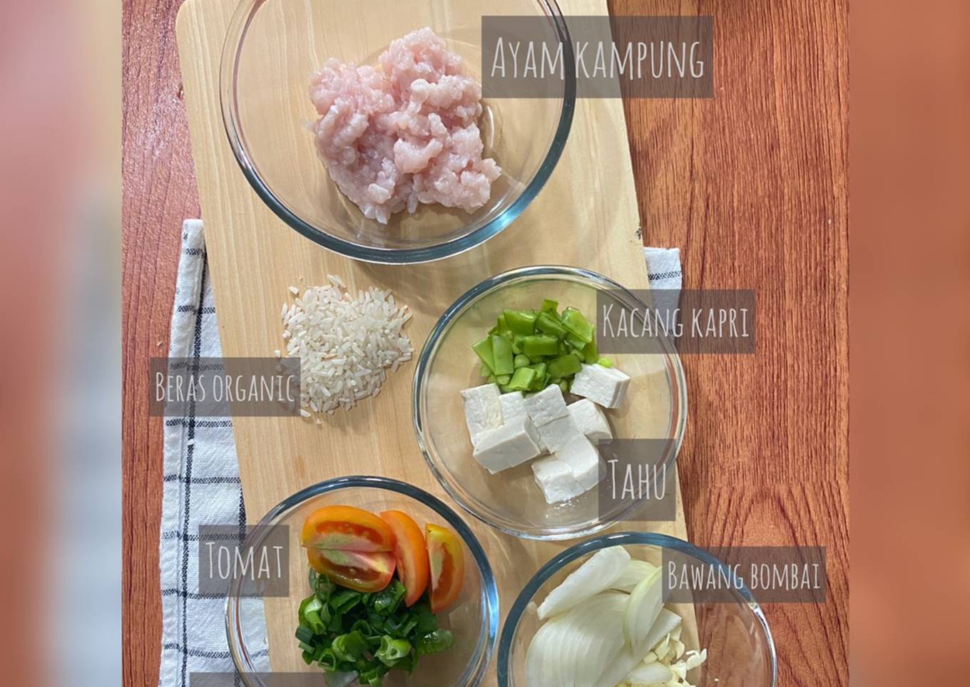 Menu mpasi ayam kampung
