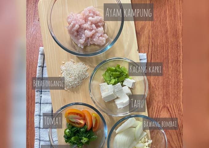 Cara Membuat Menu mpasi ayam kampung Yang Mudah