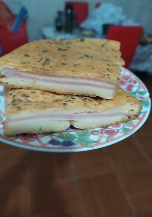 Una foto de Torta de fiambre licuada