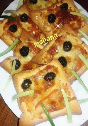 صورة لوصفة بيتزا التوست الطري