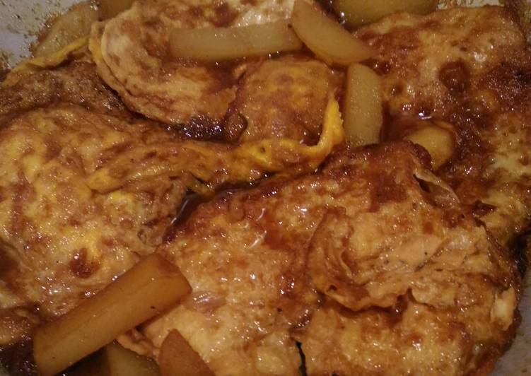 Cara Gampang Menyiapkan Telur kentang kecap Anti Gagal