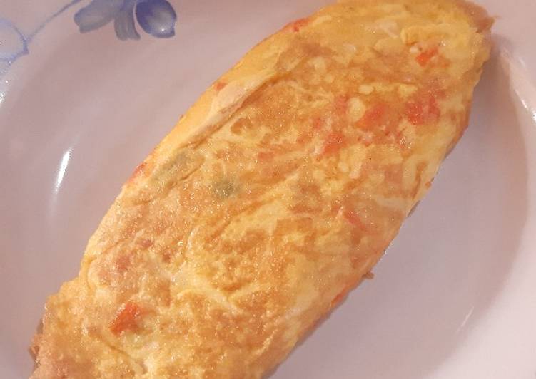 Langkah Mudah untuk Menyiapkan Omelet keju ala DEBM, Bisa Manjain Lidah