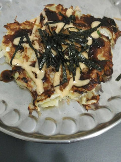 Foto resep Okonomiyaki (お好み焼き)