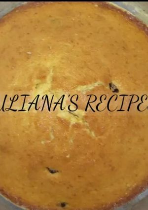 A picture of Orange cake.