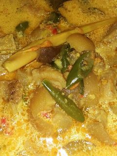Foto resep Gulai kikil cabe ijo