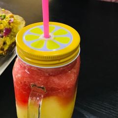 Watermelon pineapple and ginger smoothie A picture of Watermelon pineapple and ginger smoothie.