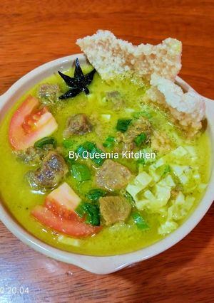 Foto resep Soto daging kuah santan gurih dan Nikmat kuahnya bikin nasi nambah terus 🤭