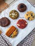 Red Choco Matcha Soft Cookies
