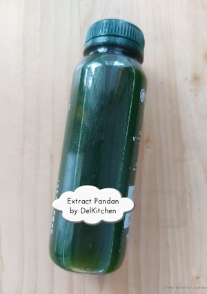 Foto resep Extract Pandan Segar