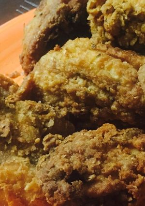 صورة لوصفة بروستد الدجاج الحار 🍗🌶🌶🍗