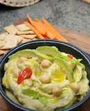 Hummus con aguacate