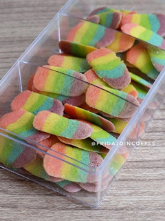 Foto resep Lidah Kucing Rainbow