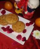 Eggless Whole wheat orange muffin