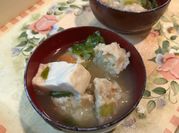 Gambar sup tahu dashi