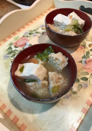 Foto resep Sup Baso Ayam Enoki plus Tahu 🍲