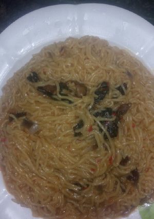 A picture of Indomie suya.