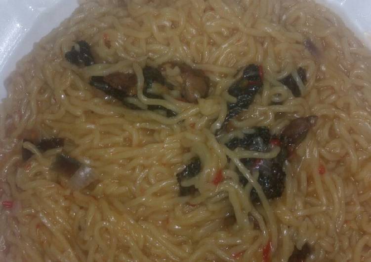 Recipe of Appetizing Indomie suya