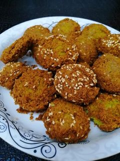 صورة لوصفة طعمية الحمص هشة ولذيذة