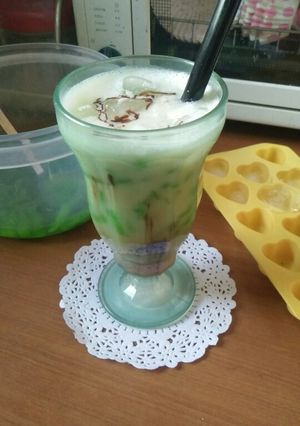 Foto resep *es cendol lembut tanpa cetakkan*