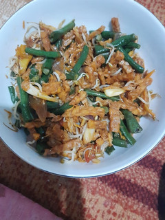 Foto resep Oseng tempe toge teri kacang panjang