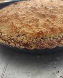Tarta de dulce de leche y coco