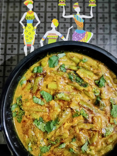 बेसन ग्रेवी वाली ग्वार फली (besan gravy wali guarfalli recipe in HIndi) रेसिपी मुख्य फोटो
