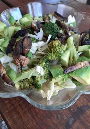 Una foto de Ensalada verde