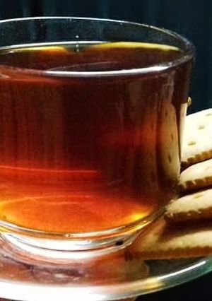 A picture of Pyaaz Chaa (Onion Peel Tea).