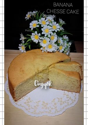 Foto resep Banana cheese cake