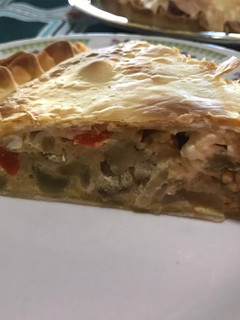 Una foto de Tarta de berenjenas