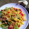Mie Sayur Colorful