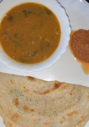 डोसा (dosa recipe in Hindi) रेसिपी मुख्य फोटो